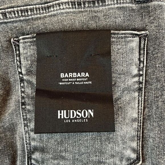 Hudson Jeans High-Rise Boot-Cut Jeans- Black- Size 30- NWOT - Picture 5 of 11